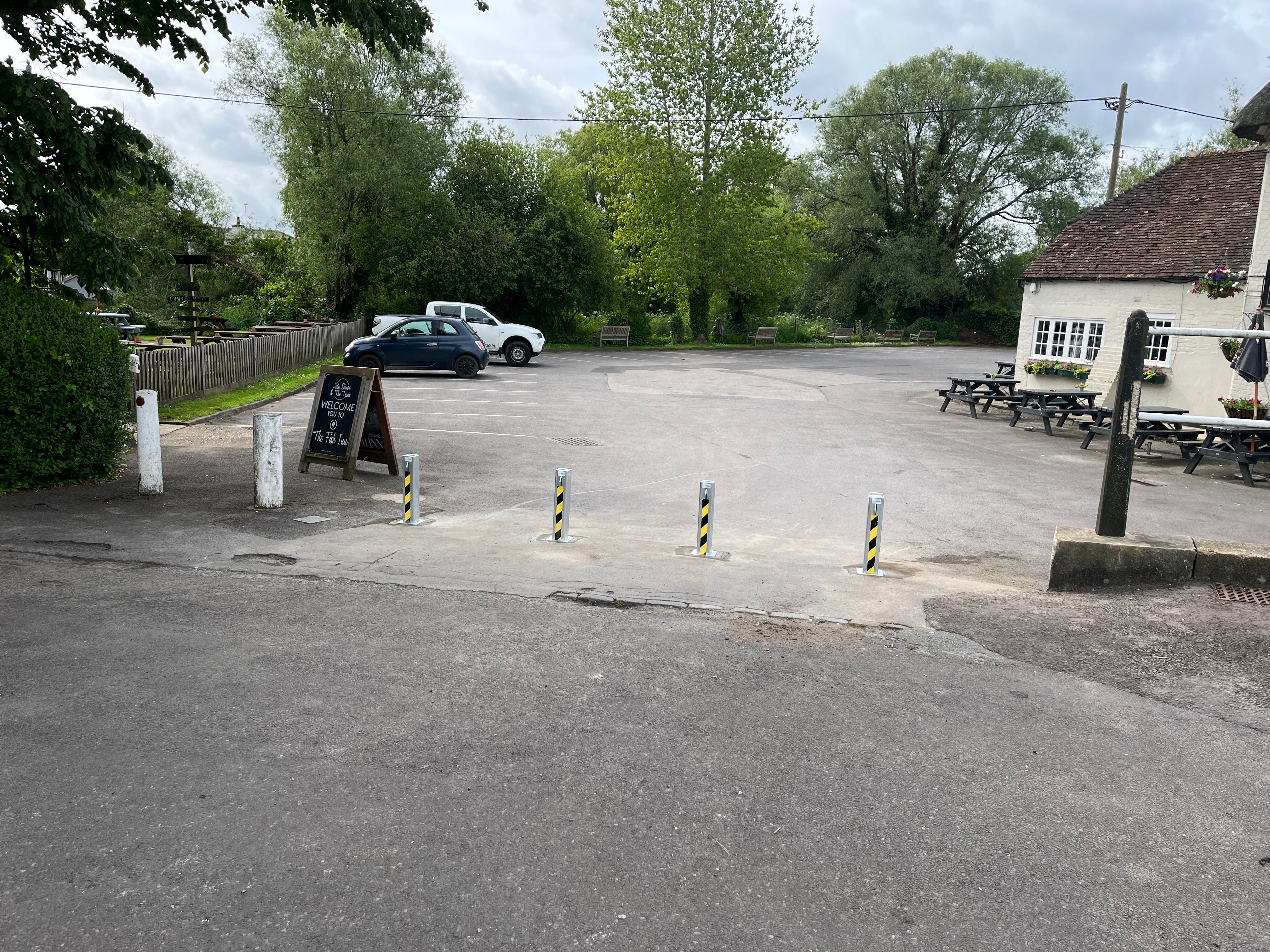 4 Ramco 100 Telescopic Driveway Security Bollard - Fully Installed - Image 20