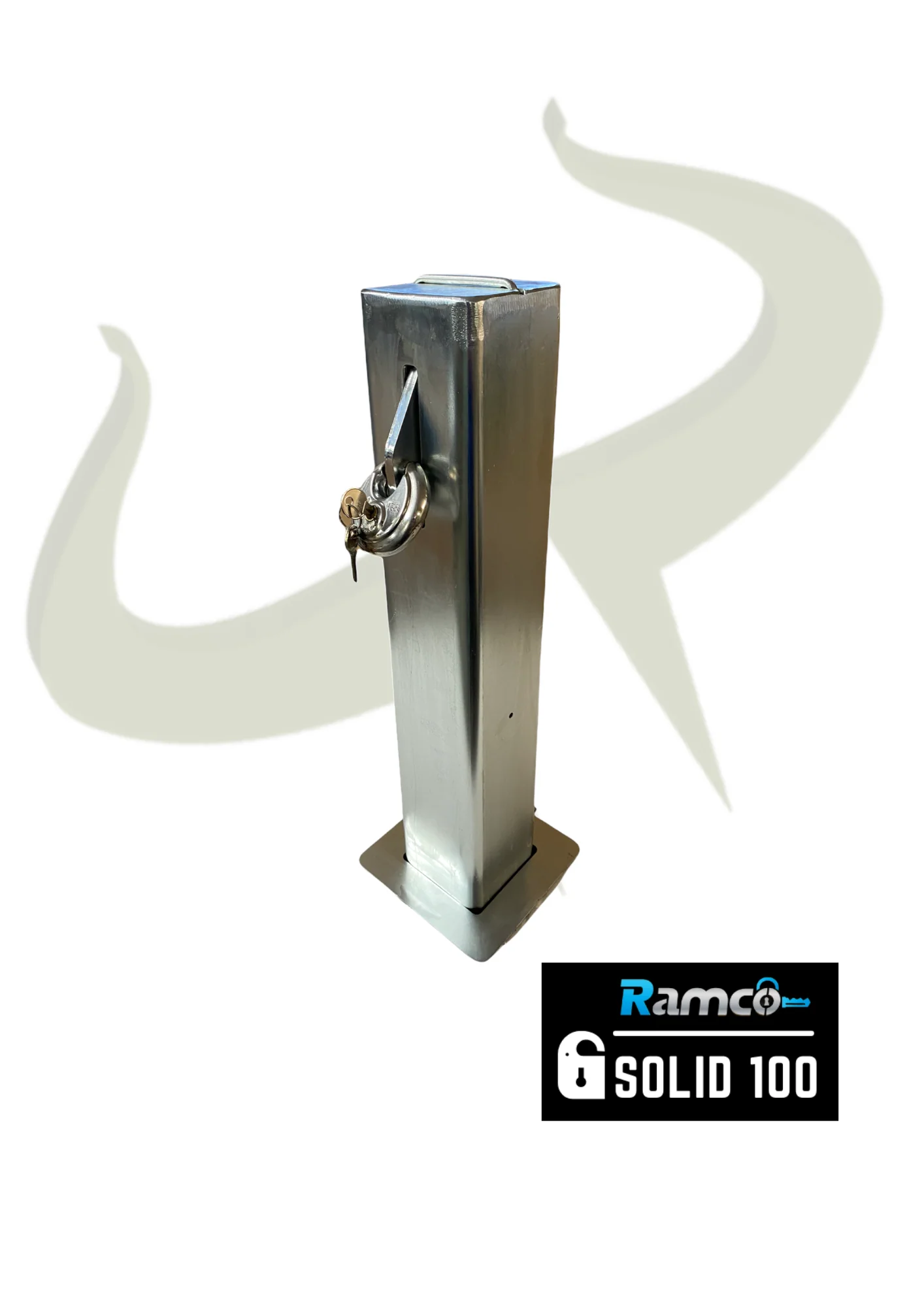 Telescopic 100 Heavy Duty Driveway Security Post with Padlock - Image 7