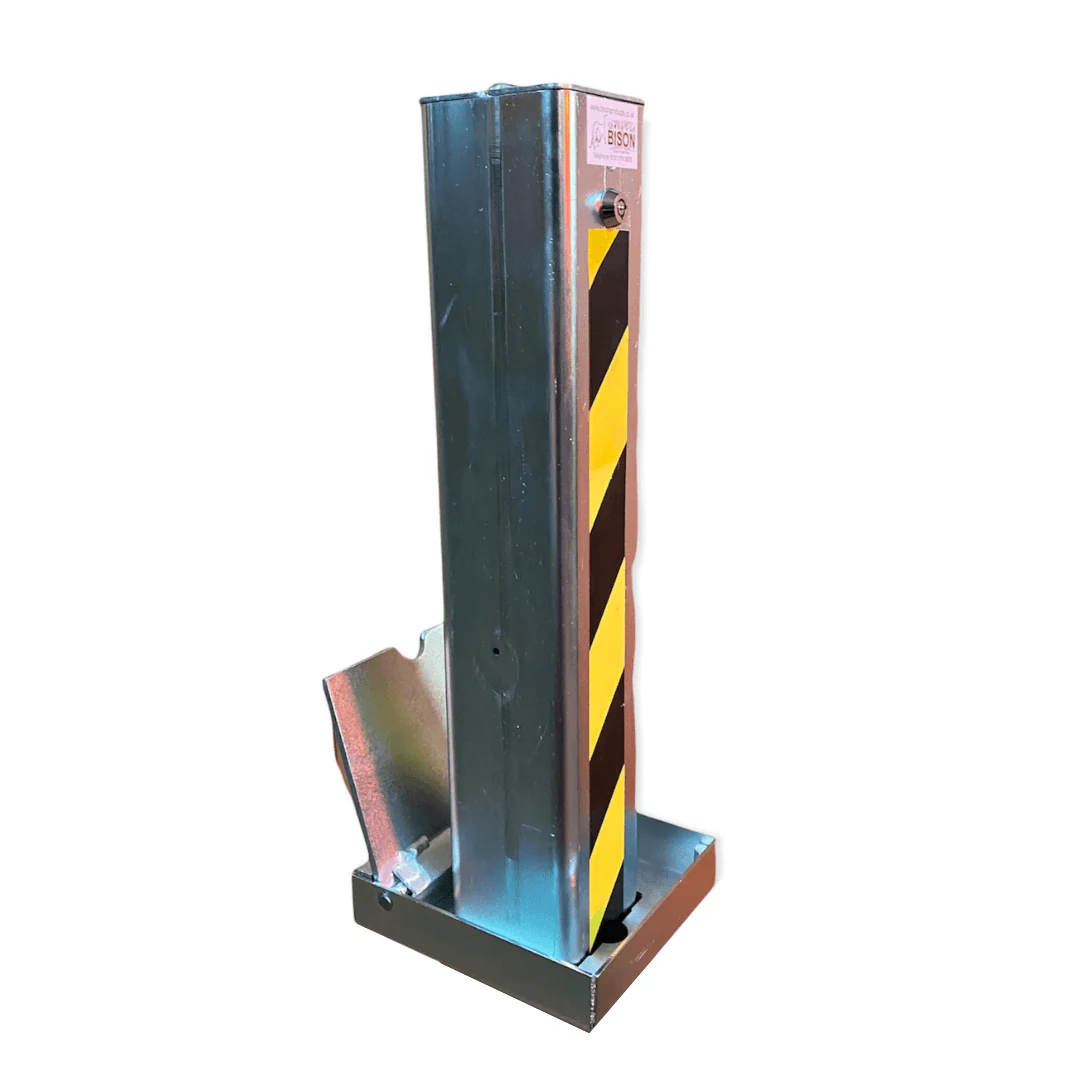 Heavy-Duty Telescopic Security Bollard with Boxed Lid | Ramco 100 | Anti-Ram Vehicle Protection - Image 5
