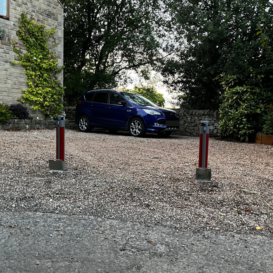 Ramco 600 Black Telescopic Driveway Security Bollard - Image 16