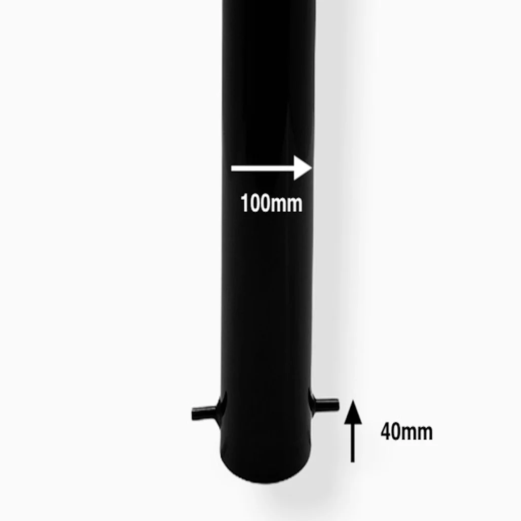 Concrete In Heavy Duty Steel Bollard 1200mm Overall - Image 7